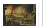 The Siege of Troy, 17th century by Anonymous