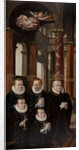 The Family of Julius of Brunswick-Lüneburg and Hedwig of Brandenburg. Wing of the Epitaph-altarpiece by Hans Vredeman de Vries