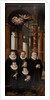 The Family of Julius of Brunswick-Lüneburg and Hedwig of Brandenburg. Wing of the Epitaph-altarpiece by Hans Vredeman de Vries