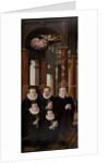 The Family of Julius of Brunswick-Lüneburg and Hedwig of Brandenburg. Wing of the Epitaph-altarpiece by Hans Vredeman de Vries