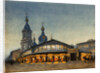The Hay The Sennaya Square and the Saviour Church in Saint Petersburg by Anton Sergeevich Lytkin