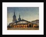 The Hay The Sennaya Square and the Saviour Church in Saint Petersburg by Anton Sergeevich Lytkin