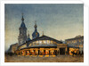 The Hay The Sennaya Square and the Saviour Church in Saint Petersburg by Anton Sergeevich Lytkin