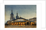 The Hay The Sennaya Square and the Saviour Church in Saint Petersburg by Anton Sergeevich Lytkin