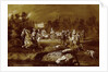 Peter II in Peterhof by Adolf Charlemagne