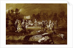 Peter II in Peterhof by Adolf Charlemagne