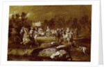Peter II in Peterhof by Adolf Charlemagne