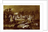 Peter II in Peterhof by Adolf Charlemagne