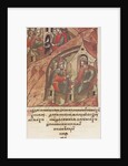 Novgorod veche. The Novgorodians invited Yaroslav II Vsevolodovich to rule over them. by Anonymous