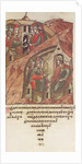 Novgorod veche. The Novgorodians invited Yaroslav II Vsevolodovich to rule over them. by Anonymous