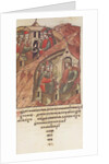 Novgorod veche. The Novgorodians invited Yaroslav II Vsevolodovich to rule over them. by Anonymous