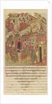 Novgorod veche. Archbishop Spyridon at Court of Yaroslav II Vsevolodovich by Anonymous