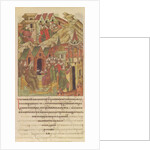 Novgorod veche. Archbishop Spyridon at Court of Yaroslav II Vsevolodovich by Anonymous