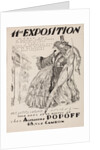 11me Exposition chez Alexandre Popoff, 1932 by Sergei Vasilievich Chekhonin