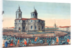 Peoples Militia Received on the St Isaacs Square in Saint Petersburg, 1815 by Ivan Alexeyevich Ivanov