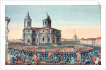 Peoples Militia Received on the St Isaacs Square in Saint Petersburg, 1815 by Ivan Alexeyevich Ivanov