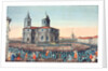 Peoples Militia Received on the St Isaacs Square in Saint Petersburg, 1815 by Ivan Alexeyevich Ivanov