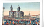 Peoples Militia Received on the St Isaacs Square in Saint Petersburg, 1815 by Ivan Alexeyevich Ivanov