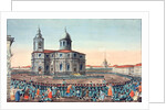 Peoples Militia Received on the St Isaacs Square in Saint Petersburg, 1815 by Ivan Alexeyevich Ivanov