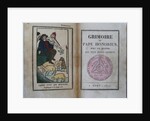 Le Grimoire du Pape Honorius, 1760 by Anonymous