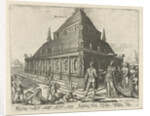 The Mausoleum at Halicarnassus by Philipp Galle