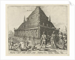 The Mausoleum at Halicarnassus by Philipp Galle