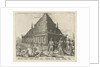 The Mausoleum at Halicarnassus by Philipp Galle