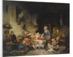 The Village School by Ferdinand de Braekeleer the Elder
