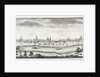 View of Yeniseysk, ca 1735 by Johann Wilhelm Lürsenius