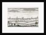 View of Yeniseysk, ca 1735 by Johann Wilhelm Lürsenius