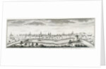 View of Yeniseysk, ca 1735 by Johann Wilhelm Lürsenius