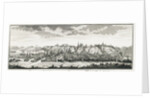 View of Tobolsk, ca 1735 by Johann Wilhelm Lürsenius