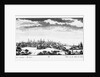 View of Yakutsk, ca 1735 by Johann Wilhelm Lürsenius