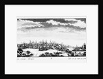 View of Yakutsk, ca 1735 by Johann Wilhelm Lürsenius
