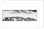 View of Yakutsk, ca 1735 by Johann Wilhelm Lürsenius
