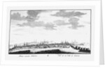 View of Tomsk, ca 1735 by Johann Wilhelm Lürsenius