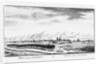 View of Selenginsk, ca 1735 by Johann Wilhelm Lürsenius