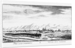 View of Selenginsk, ca 1735 by Johann Wilhelm Lürsenius