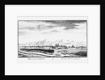 View of Selenginsk, ca 1735 by Johann Wilhelm Lürsenius