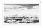 View of Selenginsk, ca 1735 by Johann Wilhelm Lürsenius