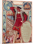 Christopher Columbus. From: Columbias Courtship: A Picture History of the United States, 1893 by Walter Crane