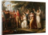 Thusnelda Crowning Hermann, 1785 by Angelika Kauffmann