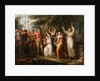 Thusnelda Crowning Hermann, 1785 by Angelika Kauffmann