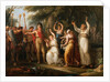 Thusnelda Crowning Hermann, 1785 by Angelika Kauffmann