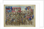 The Tournament Book of René dAnjou, ca 1447 by Anonymous