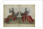The Tournament Book of René dAnjou, ca 1447 by Anonymous