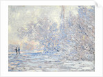 Frost in Giverny (Le Givre à Giverny), 1885 by Claude Monet