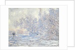 Frost in Giverny (Le Givre à Giverny), 1885 by Claude Monet