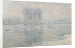 Ice, white effect (Glaçons, effet blanc), 1893 by Claude Monet