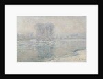 Ice, white effect (Glaçons, effet blanc), 1893 by Claude Monet